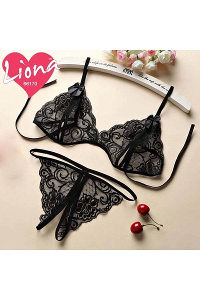 DEFNADA Σετ σουτιέν Liona Lace Plus Size