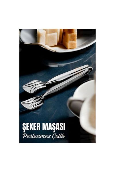 ModaCar Hvt ®   Sugar Tongs Stainless Steel