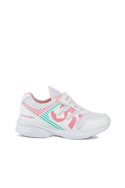 Slazenger Dívčí boty King I Sneaker White / Pink