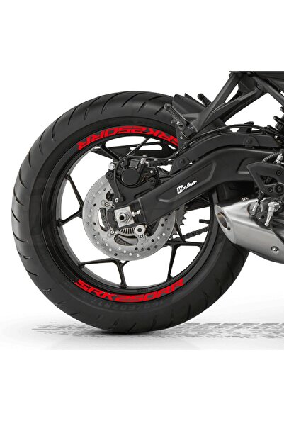 Motiker RKS (QJ MOTOR) SRK 250RR Motosiklet Jant İçi Sticker Etiket Modeli Kı...