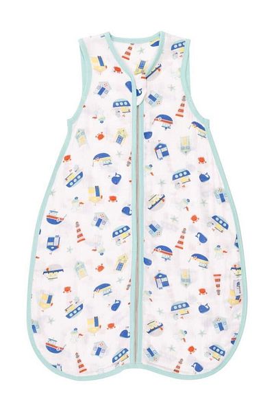 yorni 130cm 8-9years,, Zoozoo Bamboo Muslin Summer Bag Baby Sleeping Bag 0.2 Tog
