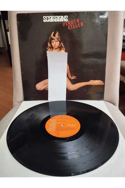 Plakperest Scorpions – Virgin Killer - 1976 ( İlk Basım !!!) Almanya Basım Al...