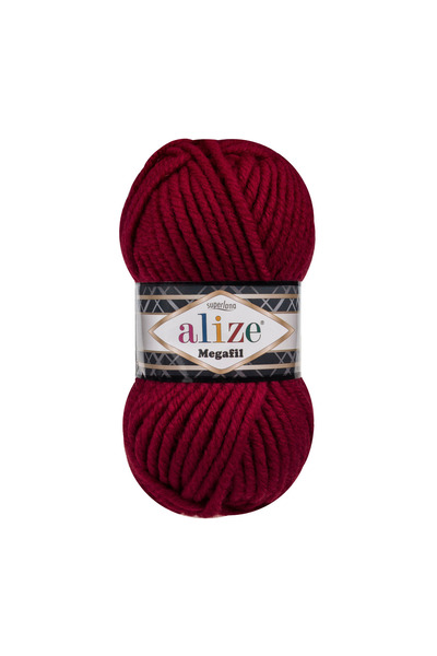 Alize 5 Pieces Alize Superlana Megafil Cherry Rotten 390
