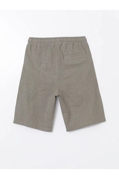 LC Waikiki Ανδρικό σορτς XSIDE Khaki Standard Fit Λινό Μικτό