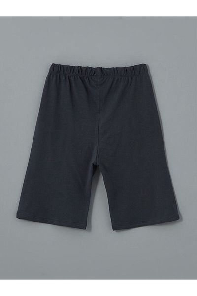 LC Waikiki Lcw Eco Gray Elastic Waist Boys Pajama Shorts