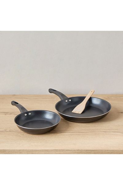 Home Box Smart Chef 3-Piece Fry Pan and Ladle Set