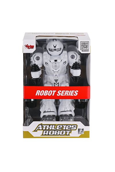 VARDEM OYUNCAK DF-6026 Işıklı ve Müzikli Hareketli Atletik Sporcu Robot