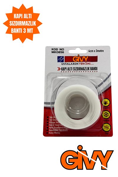 GİVY Baytec under Door Sealing Tape 3Mt