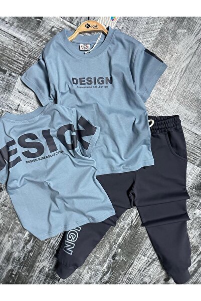 ELONKİDS 2-комплектний набір Design і з принтом на спинці