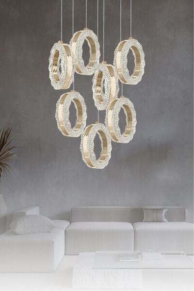 Eray Aydınlatma 1105-6 1 7li Sarkıt Led Avize