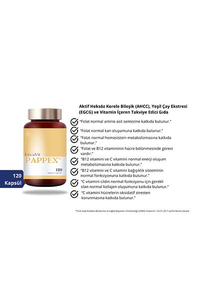 Creavit Pappex 120 Capsules - Comfortable and Stylish Design