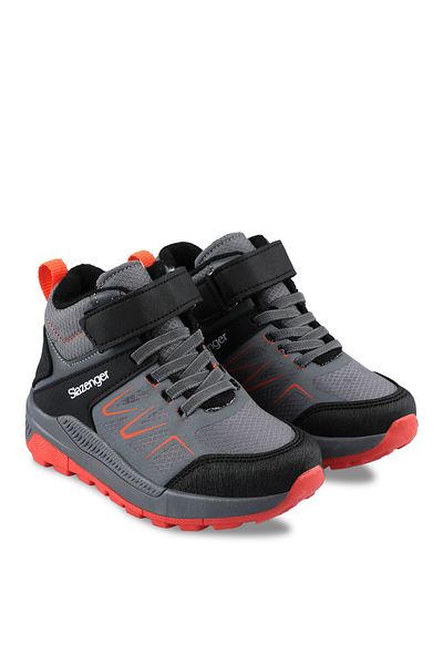 Slazenger Kenton I Unisex Παιδικές Μπότες Σκούρο Γκρι