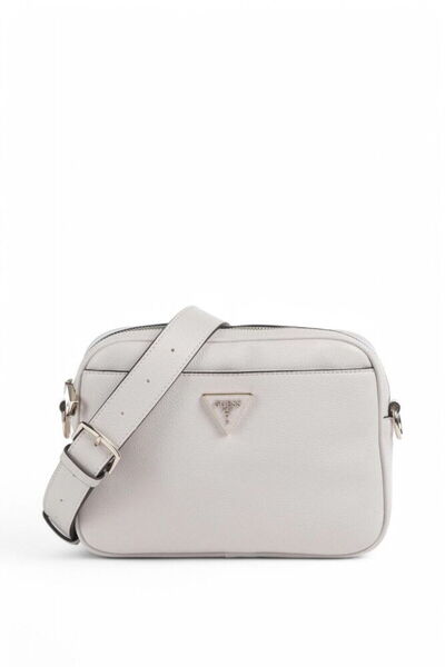 Guess Kabelka Meridian Krem Dámská Černá Čelní Taška HWBG8778140
