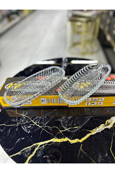 sglass 2' Li 14cm Mini Cam Sunumluk - 14 Cm Sunum Tabağı