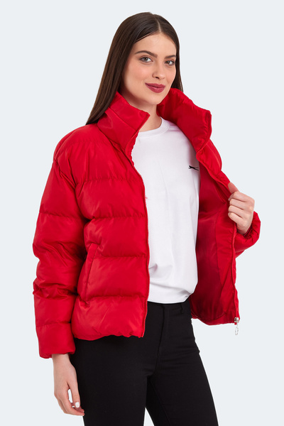 Slazenger Red Bailey in Women's Coat & Coat
