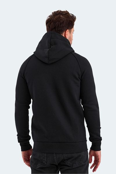 Slazenger Black Sweatshirt of Bass Men's Song Tiyarığının