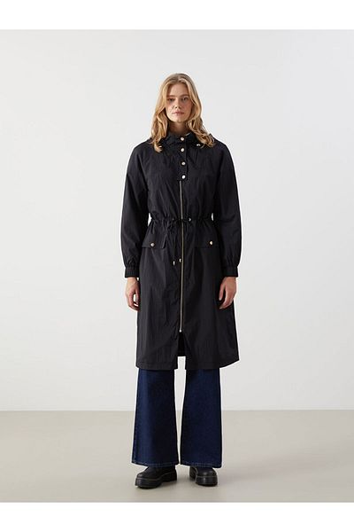 LC Waikiki Hooded Women's Raincoat