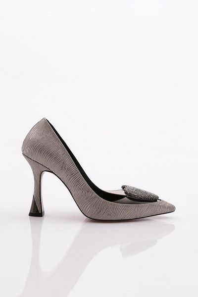 DGN Pantofi de damă cu toc înalt Platinum Striped 101393236