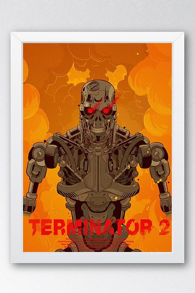Saturn Pictură cu cadru Terminator - Pictură poster film Terminator