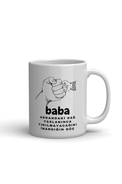 Babalara Özel Baskılı Kupa Bardak