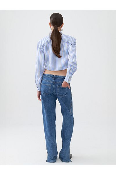 Nocturne Striped Padded Shirt