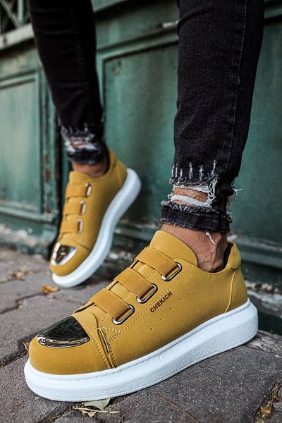Chekich Pantofi pentru bărbați Segy CH251 SBT Mirror Suede CAMEL