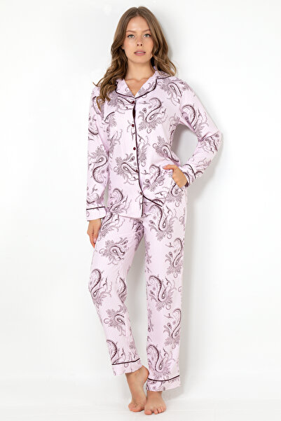 Doremi Cherry Rot Long Sleeve Pajama Set