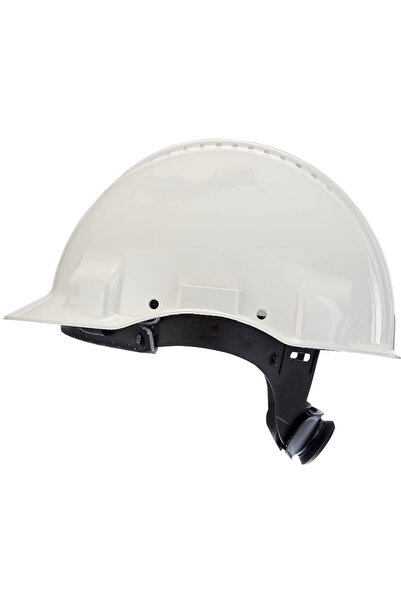 3M G3000Nvi White Helmet Uvicator Latched Ventilated Plastic Sweatband