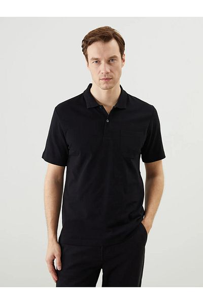 LC Waikiki Ανδρικό μπλουζάκι LCWAIKIKI Classic Polo γιακά με κοντό μανίκι Pique