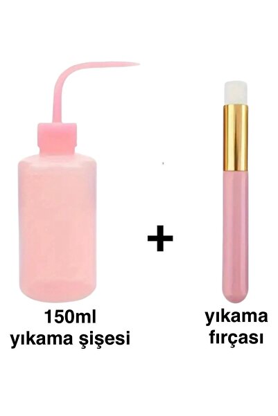 Lush Studio 2li set İpek Kirpik yıkama şişesi Dövme Yıkama Şişesi 150ml