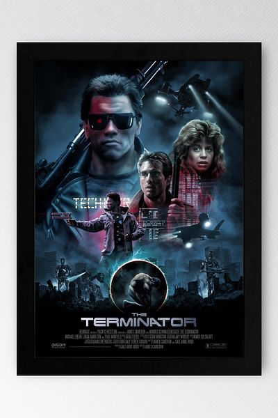 Saturn Pictură cu cadru Terminator - Pictură poster film Terminator