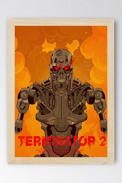 Saturn Pictură cu cadru Terminator - Pictură poster film Terminator