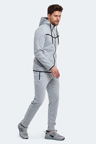 Slazenger ORKA IN Erkek  Gri Eşofman Takımı