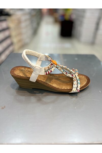 Guja 24y151-1 Feta Topuk Ithal Kadın Sandalet