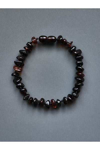 Kehribar Sarayı Adult Relaxing Amber Bracelet Cherry Color 20 cm
