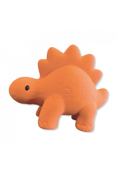 SES Creative Children's Bath Toy - Stegosaurus - 100% Natural Rubber