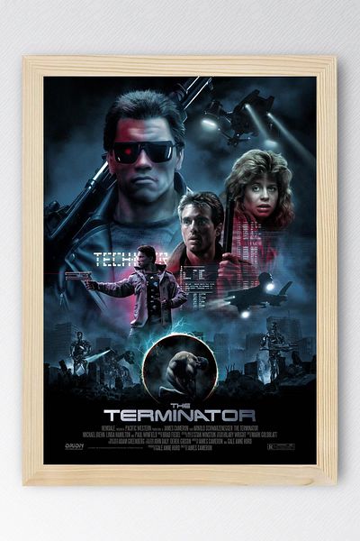 Saturn Pictură cu cadru Terminator - Pictură poster film Terminator