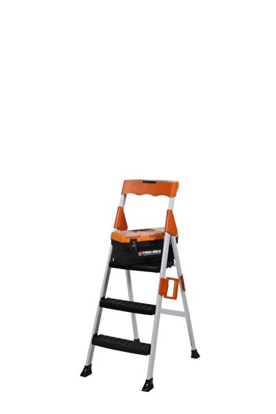 Genel Markalar - HAUSWEBER CA-002 2+1 BASAMAKLI EV VE IŞ YERİ MERDİVENİ