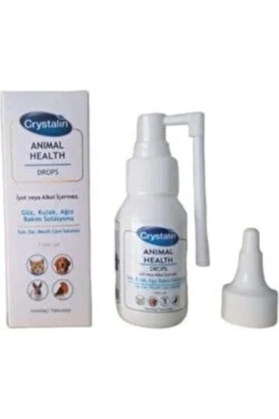 Orqinel Crystalin Kedi Köpek Göz ve Kulak Temizleme Solüsyonu 50 ml