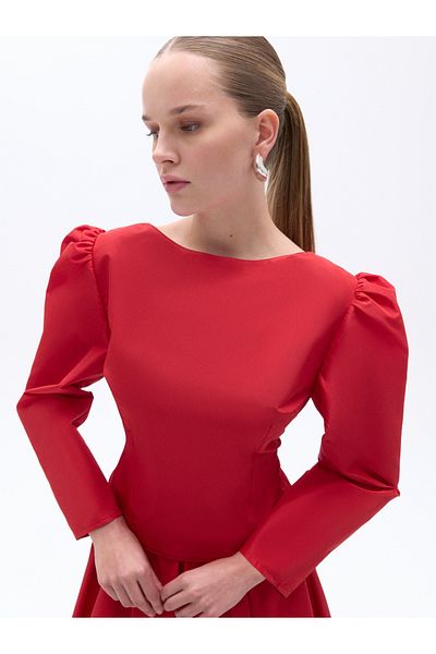 Nocturne Boat Neck Blouse