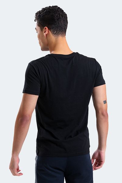 Slazenger Sector Ανδρικό T-shirt Μαύρο