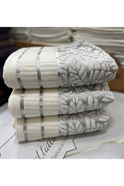 HMZ ТЕКСТИЛЬНІ ПОДАРУНКИ ДЛЯ ВЕДУЧОЇ ЛИСТКОВИЙ БОХЧИК З ВЕРХОВОГО ВАТУ 3 ШТУКИ РУШНИК ДЛЯ РУК І ОБЛИЧЧЯ. РУШНИК З ЛИСТКОВИМ ВІЗЕРУНКОМ