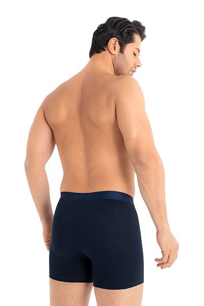 Jiber Ανδρικό Modal Cotton 3-Pece Navy Blue Boxer 289