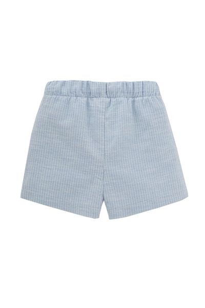 Miny Center Blue Baby Girl Shorts - Minycenter 24K010