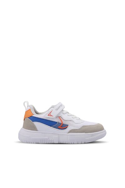 Slazenger Παπούτσια Barbro Boy's Sneaker Λευκό / Πορτοκαλί