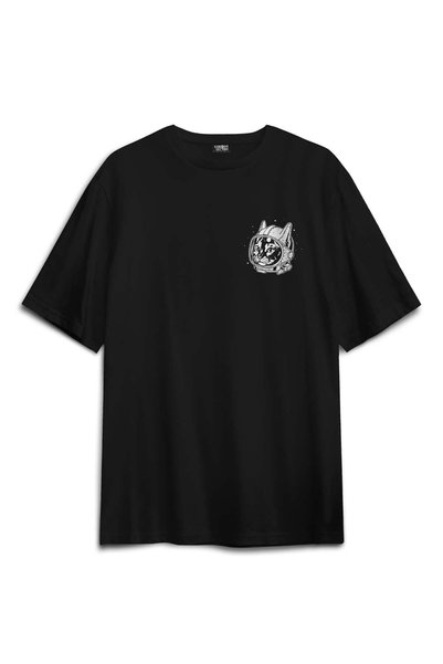 Kendim Seçtim NASA kosmonaut unisex crna majica - prednja strana Štampano , O...