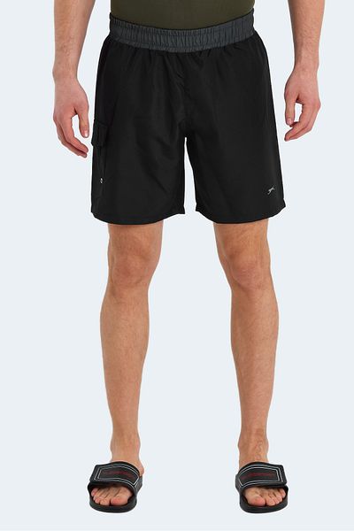 Slazenger Ανδρικό μαγιό Rasmus Μαύρο / Σκούρο Γκρι