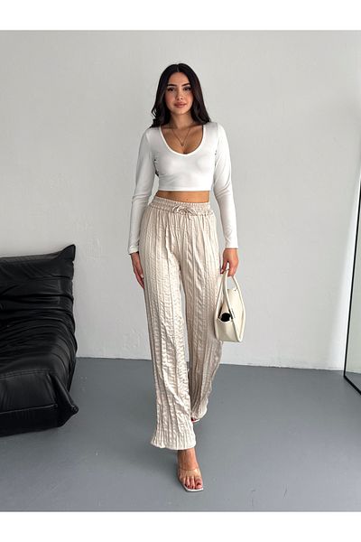 winmoda ΣΑΤΕΝ ΠΑΝΤΕΛΟΝΙ / ΣΑΤΕΝ ΠΑΝΤΕΛΟΝΙ ΜΕ ΖΑΡΩΜΕΝΟ / ΣΑΤΕΝ ΠΑΝΤΕΛΟΝΙ KRINKIL / KRASH SATIN