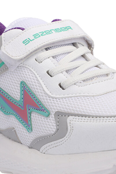 Slazenger Kaoru Sneaker - bílé / lila dětské boty