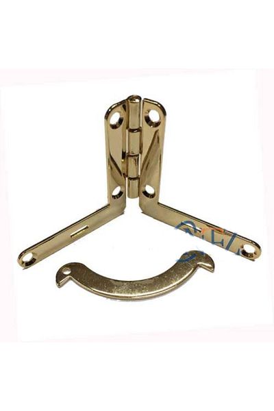 evimdeyokyok Scissor Hinge - 16x36x76mm, Gold, 100 Pieces